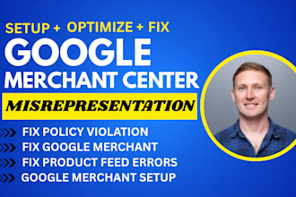 fix google merchant center misrepresentation suspension and reactivate gmc