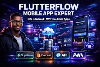 develop flutterflow io mobile app development ios andriod flutter app developer