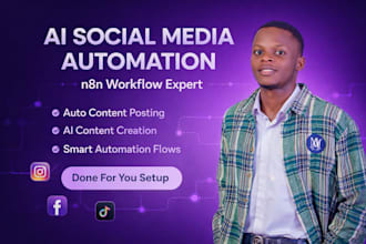 build n8n automation, n8n ai agents, n8n social media automation n8n workflows