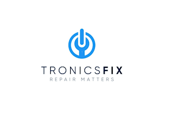 design professional tech, electronics and repair service logo