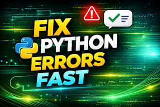 debug and fix your python code errors fast