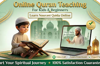 teach noorani qaida online with proper tajweed for beginners