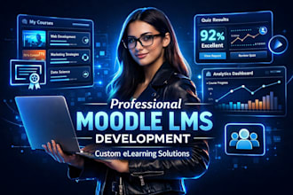 develop, install and customize moodle lms for your elearning website