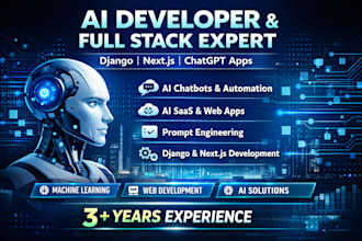 be your ai app developer, prompt engineer, django expert, web next js tutor