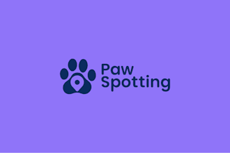 design a modern minimalist logo with clever negative space