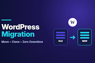 do wordpress migration, clone or move your site to a new host or domain
