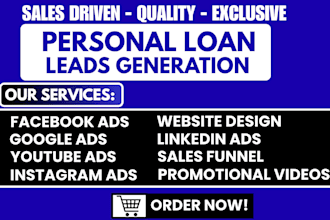 personal loan leads personal leads facebook ads loan leads business loan leads