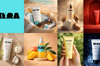 create ai premium professional photographs of brand products