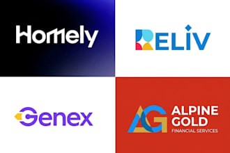 design a minimalist wordmark, typography, lettermark, text logo