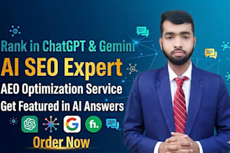 optimize your website for ai SEO and aeo to appear in chatgpt, google gemini
