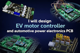 design ev motor controller and automotive power electronics pcb