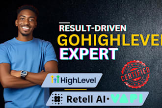 set up gohighlevel ai chatbot, CRM automation, and appointment booking system