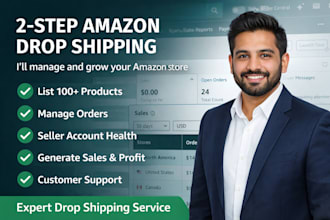 be your amazon dropshipping va