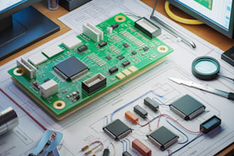 design manufacturing ready pcbs and circuit schematics