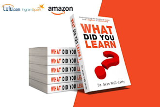 do professional book formatting and book cover design