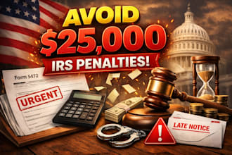 file your pro forma 1120 and irs form 5472 for your llc