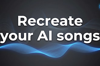 remake or recreate ai song to high quality instrumental beat
