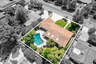 create real estate map pin graphics for property listings