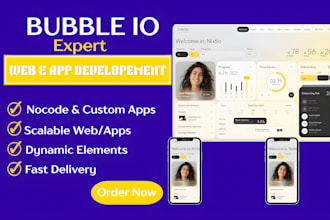 bubble io website, bubble app, bubble mvp, saas as bubble io developer