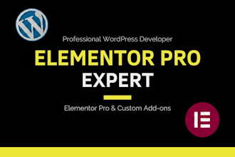redesign wordpress website development as an elementor wordpress developer