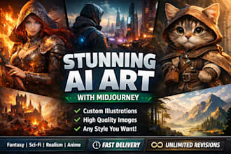create stunning ai generated art with midjourney