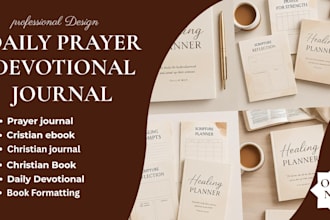 design your prayer journal, christian ebook, and daily devotionals