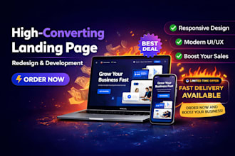 redesign your landing page for better conversion