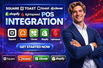 square pos toast pos clover pos shopify pos lightspeed pos integration