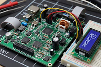 develop hardware prototype with pcb design and layout