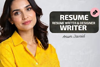 create resume and cover letter