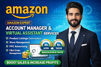 be your expert amazon virtual assistant