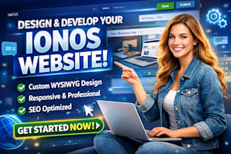 design ionos website develop ionos website wysiwyg