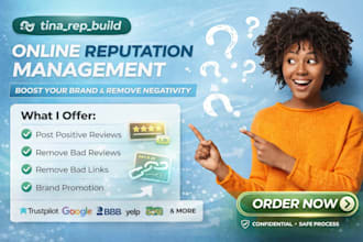 help your brand appear stronger and more trustworthy online, online reputation