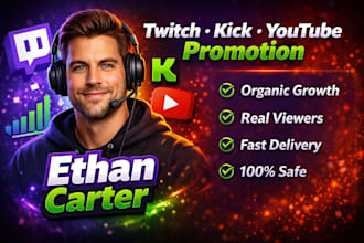 do organic kick twitch promotion for twitch kick live viewers twitch partner