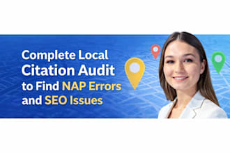 complete local citation audit to find nap errors and SEO issues