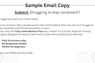 write clear and engaging email copy for your business