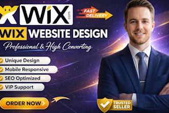 be your wix expert, wix developer, wix studio expert to design wix website