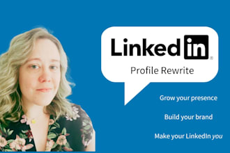 rewrite your linkedin about, headline and job descriptions