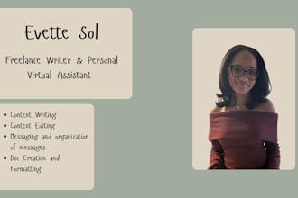 be your personal virtual assistant