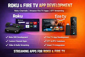 develop roku channel, roku sdk, roku app, amazon fire tv, radio tv channel