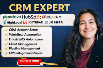 gohighlevel hubspot automation jobber zoho pipedrive monday zapier integration