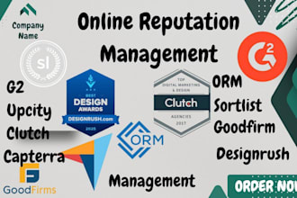 do ORM boost clutch g2 goodfirms capterra serchen reputation management sortlist