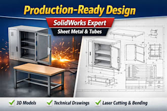design production ready sheet metal and tube products