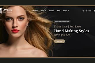 build skincare shopify store beauty store beauty website cosmetics