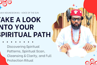 perform an authentic igbo afa divination reading for your life path