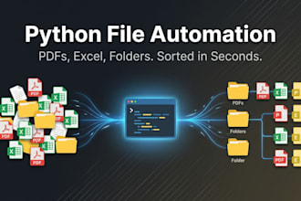 automate your file management with python PDF excel sorting renaming