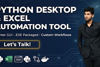 build a custom modern python gui desktop app to automate your excel workflow