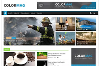 build and host a fast wordpress business website