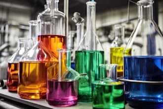 develop industrial chemical formulation, reverse engineering and testing