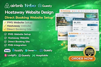 do your hostaway website vacation rental lodgify vrbo ownerrz booking website